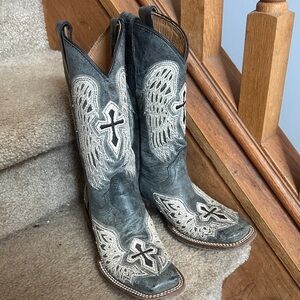 Kids Western Cowgirl boots